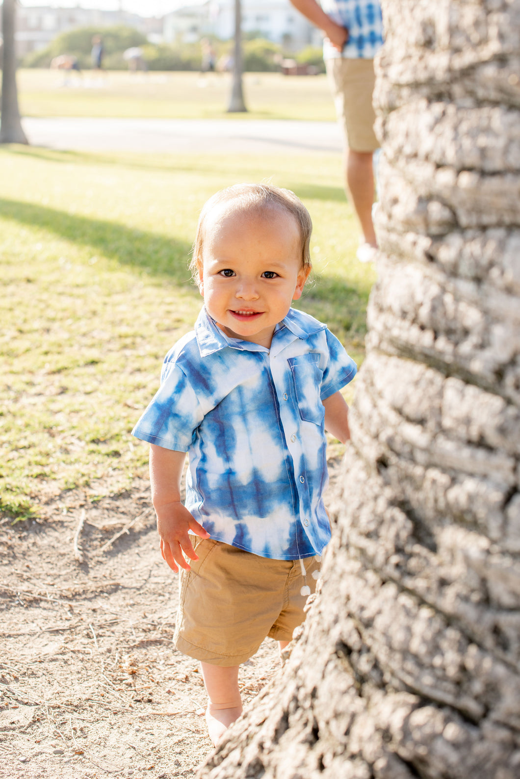 Baby/Toddler Short Sleeve Button-Up Shirt - Channel Islands