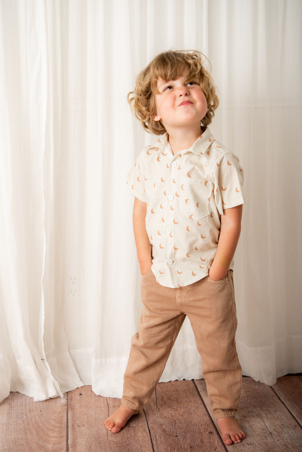 Baby/Toddler Short Sleeve Button-Up Shirt - Rincon