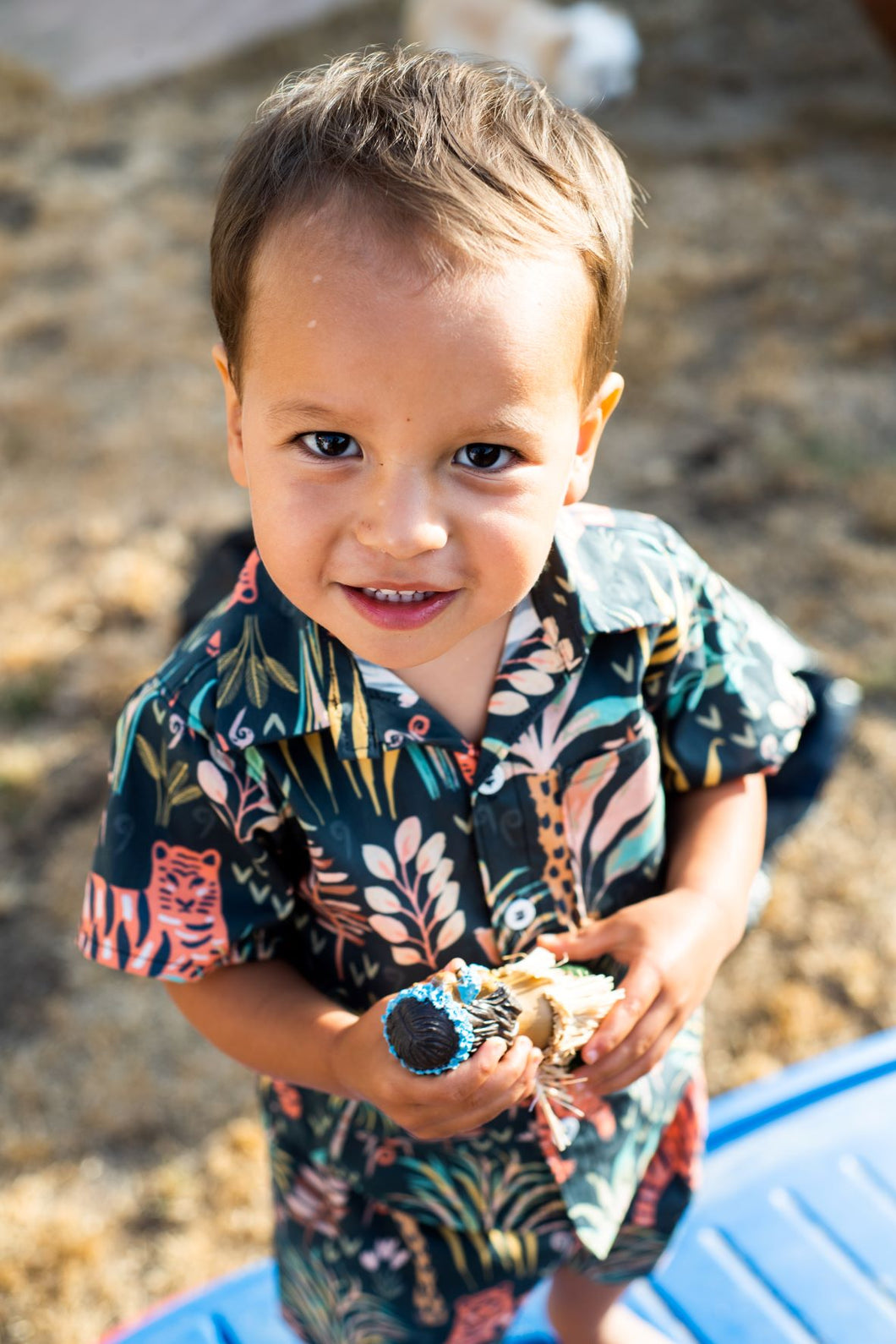 Baby/Toddler Short Sleeve Button-Up Shirt - Wildwood