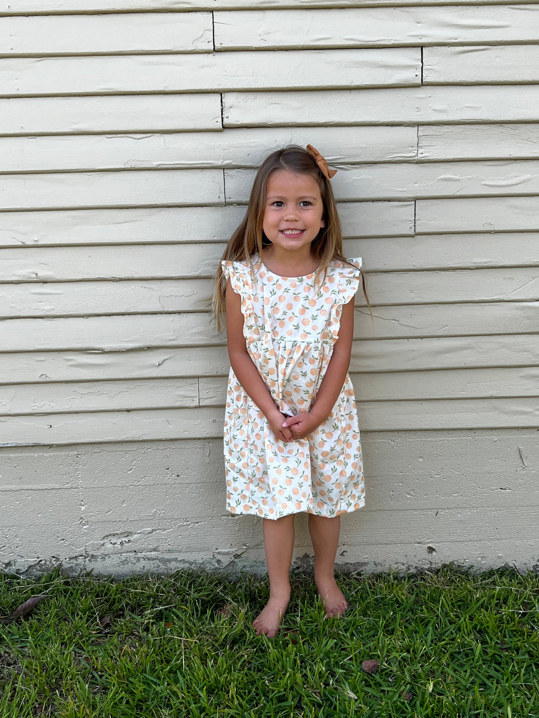 Baby/Toddler Ruffle Sleeve Dress - Solimar
